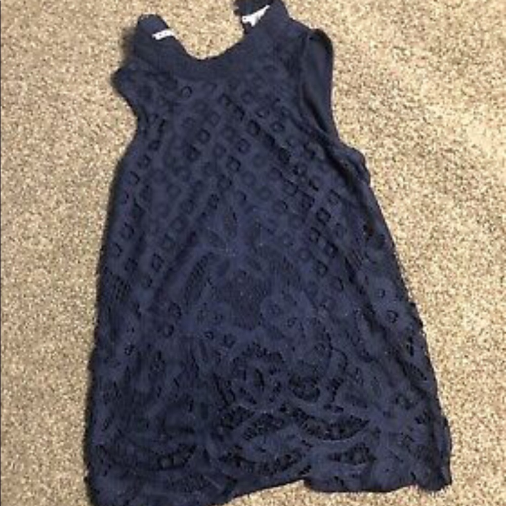 🔥🔥High neck Navy lace blouse 🔥🔥